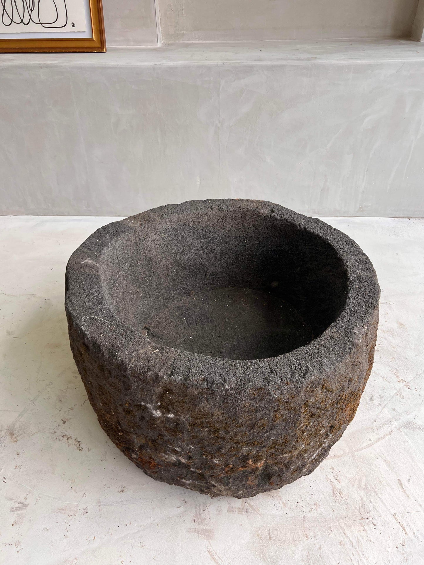Lava Stone Planter