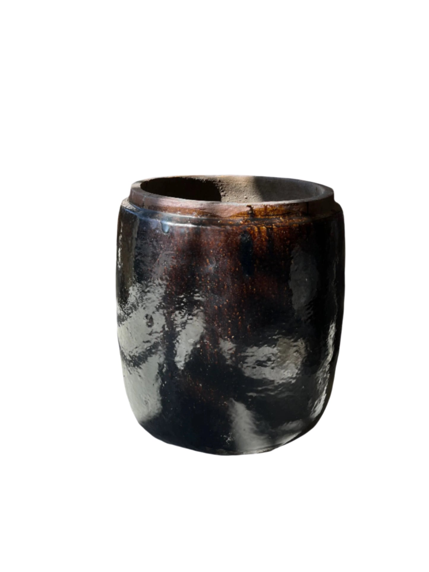 Brown Glazed Pot