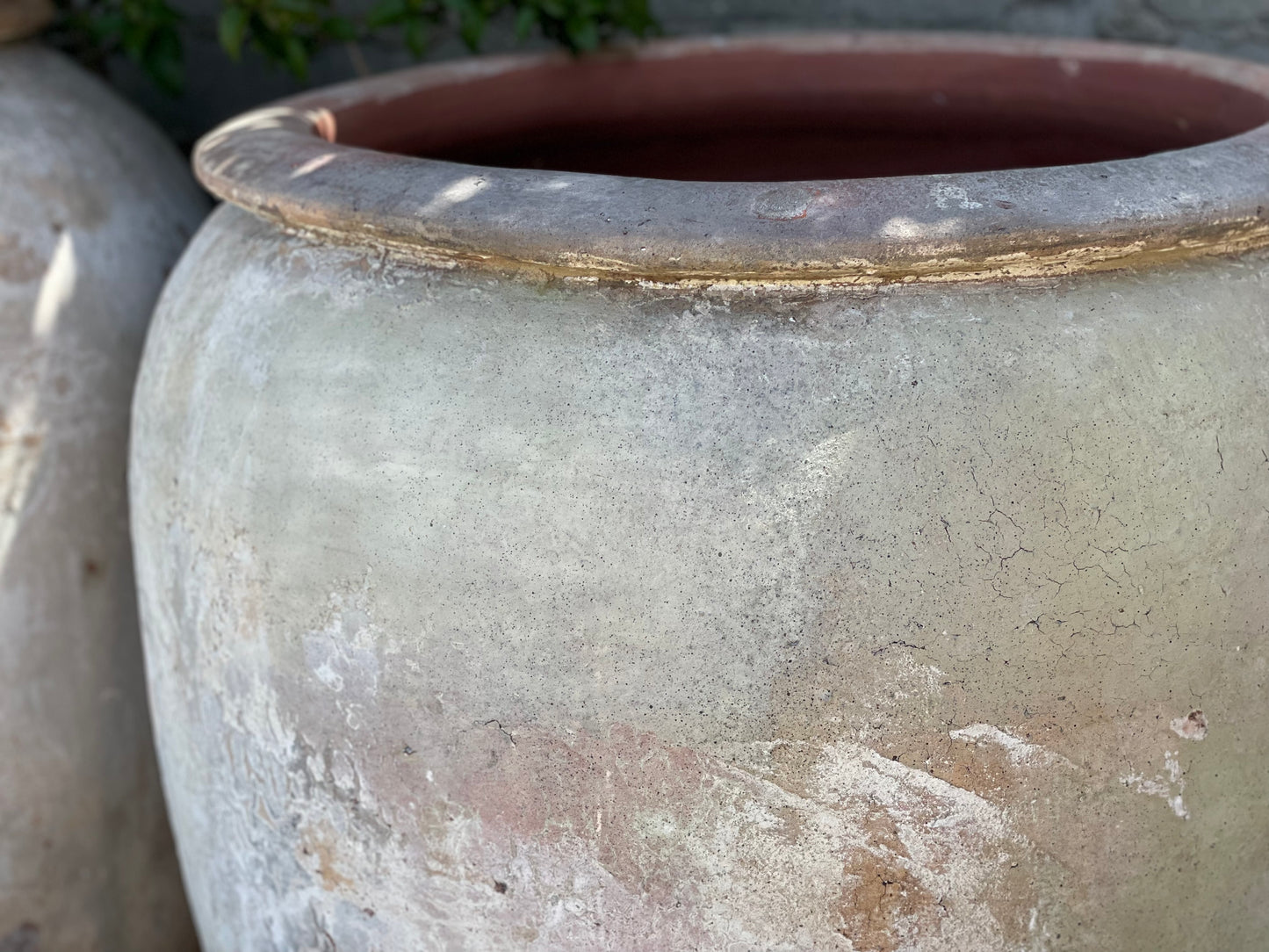 XL White clay Pot II