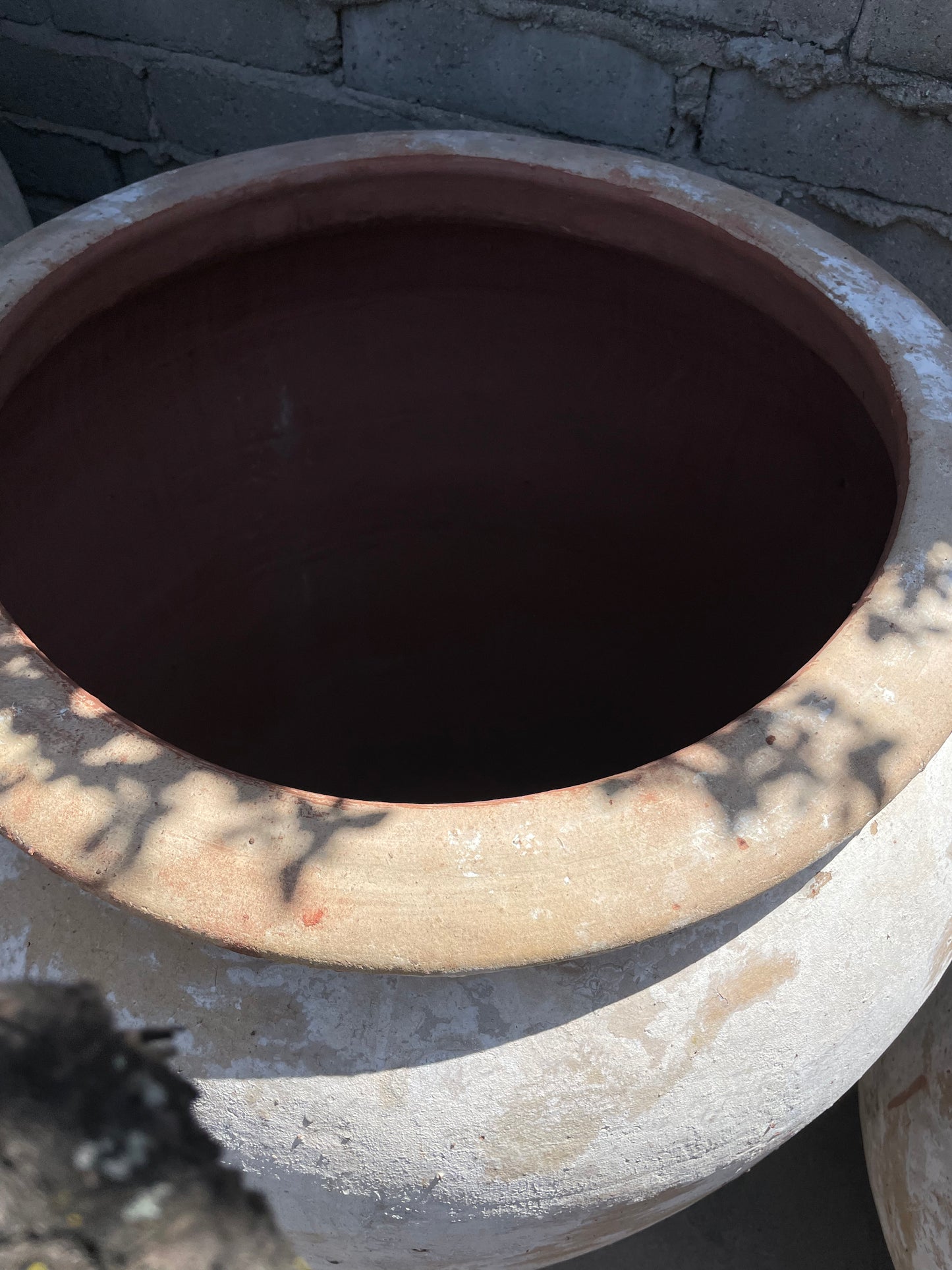 XL White clay Pot III