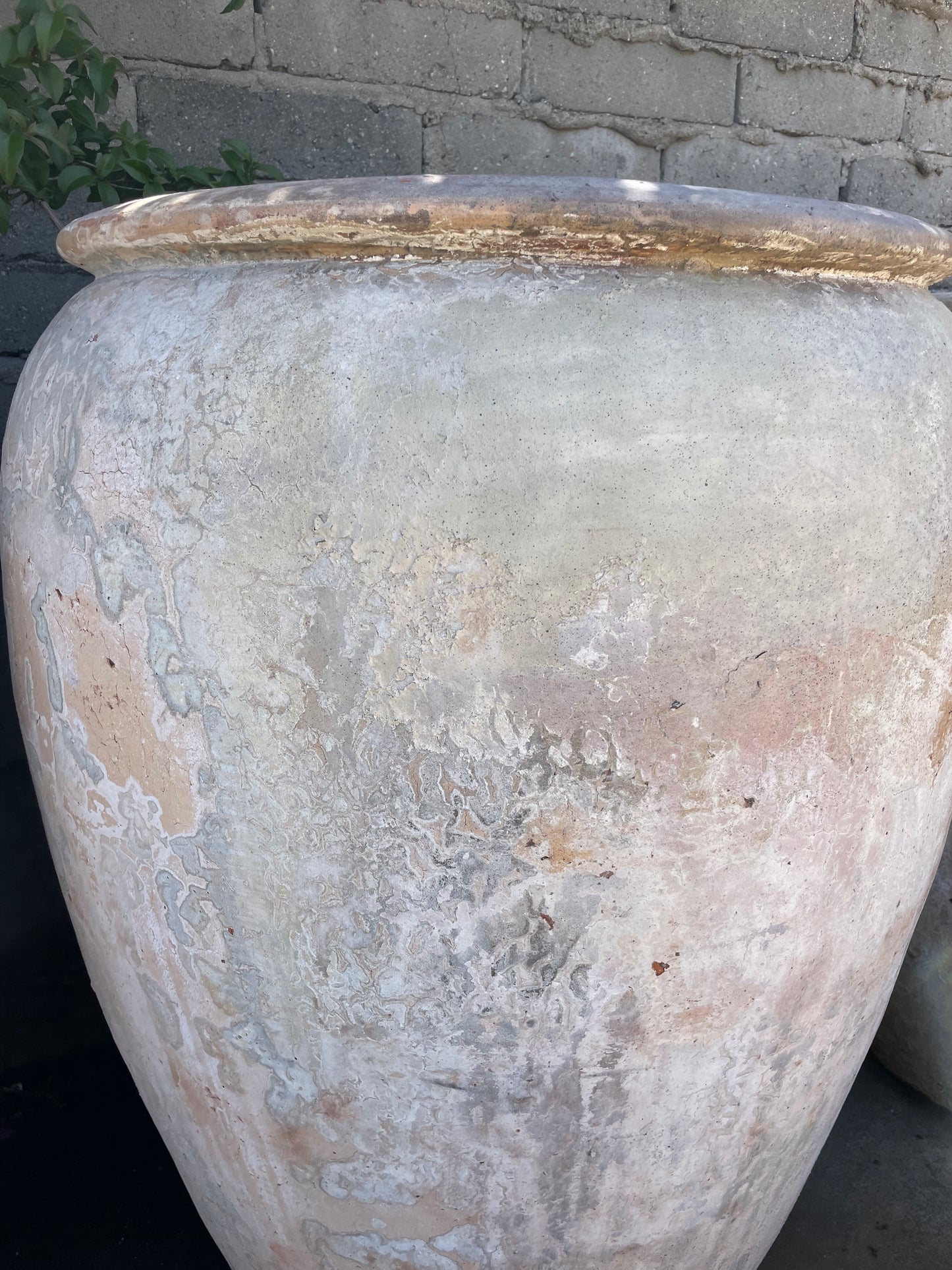 XL White clay Pot II
