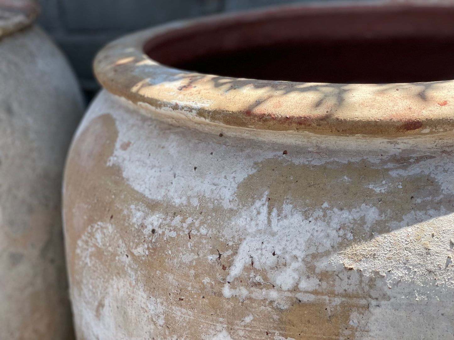 XL White clay Pot III
