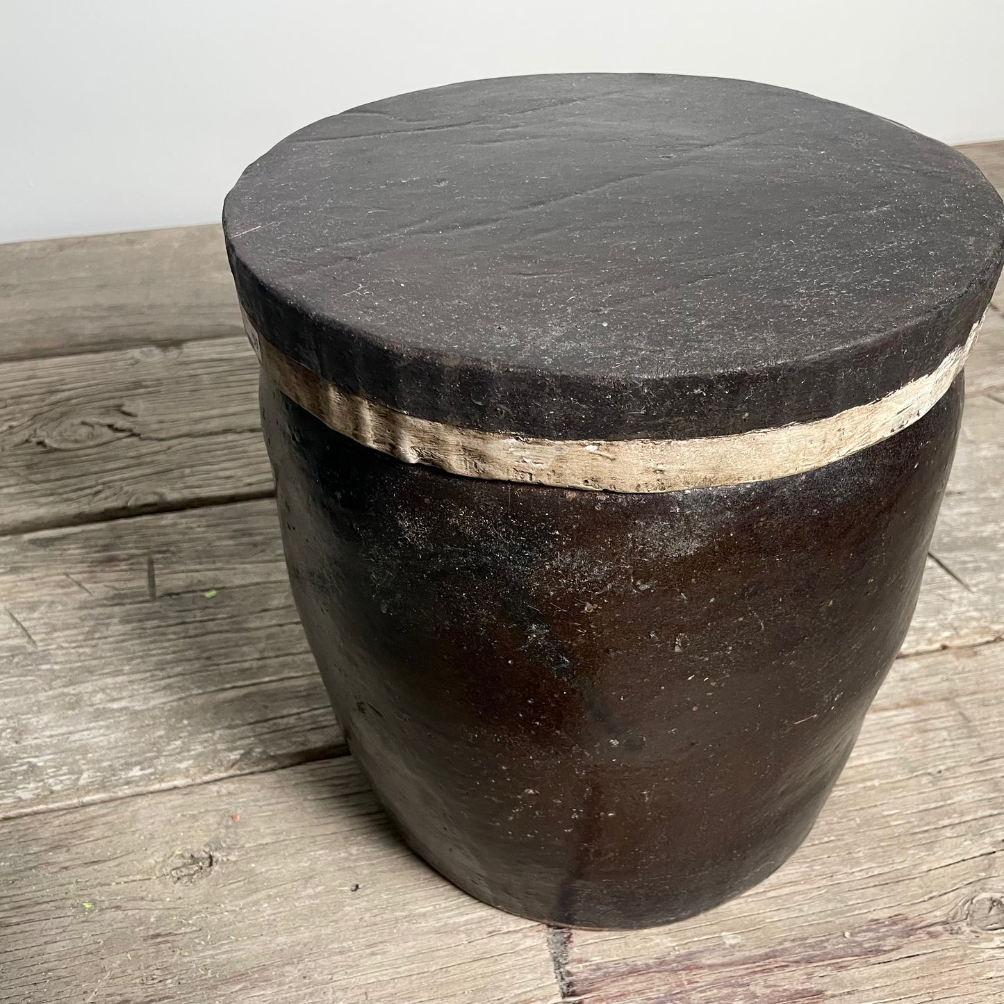 Brown Rice Jar with Lid, Medium