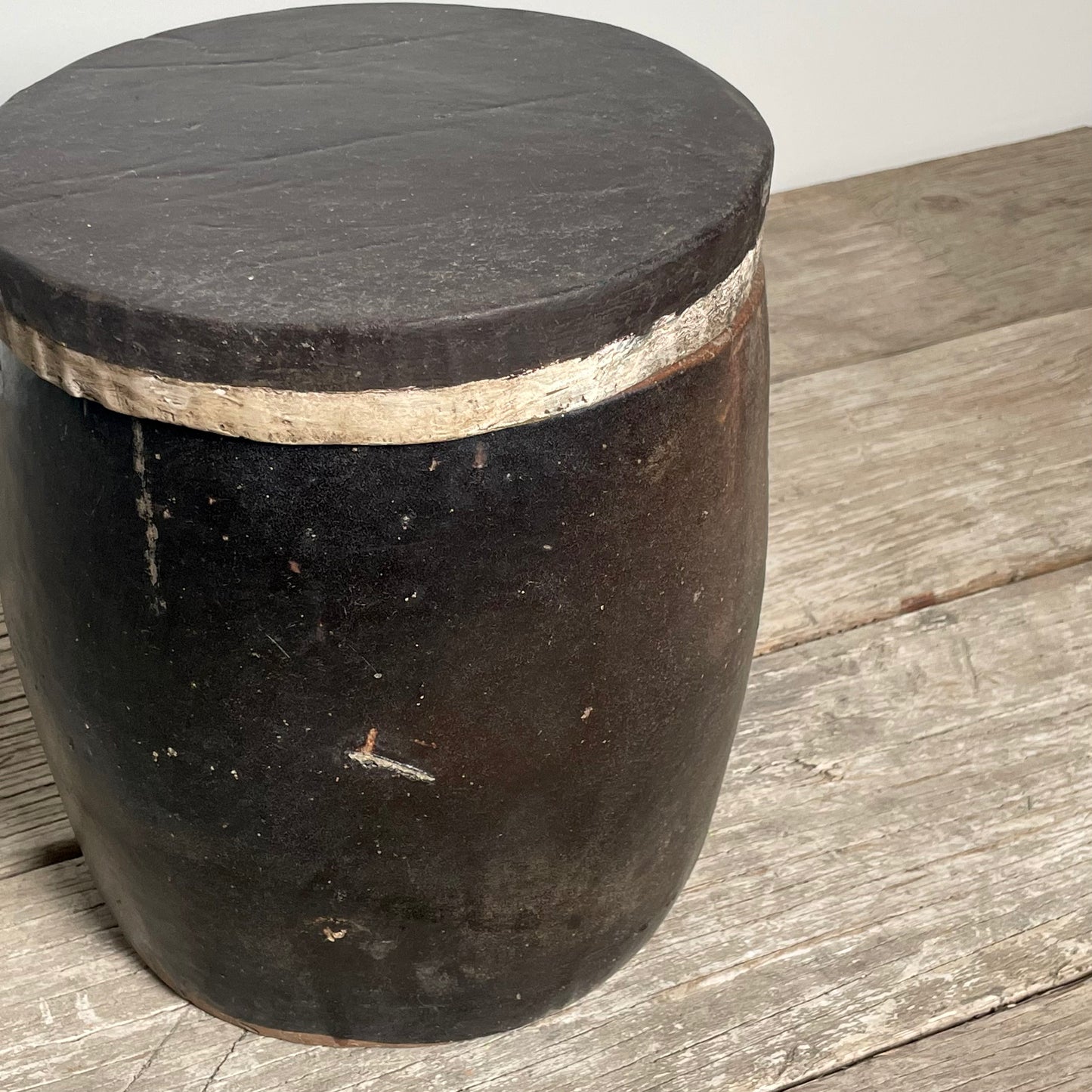 Brown Rice Jar with Lid, Medium