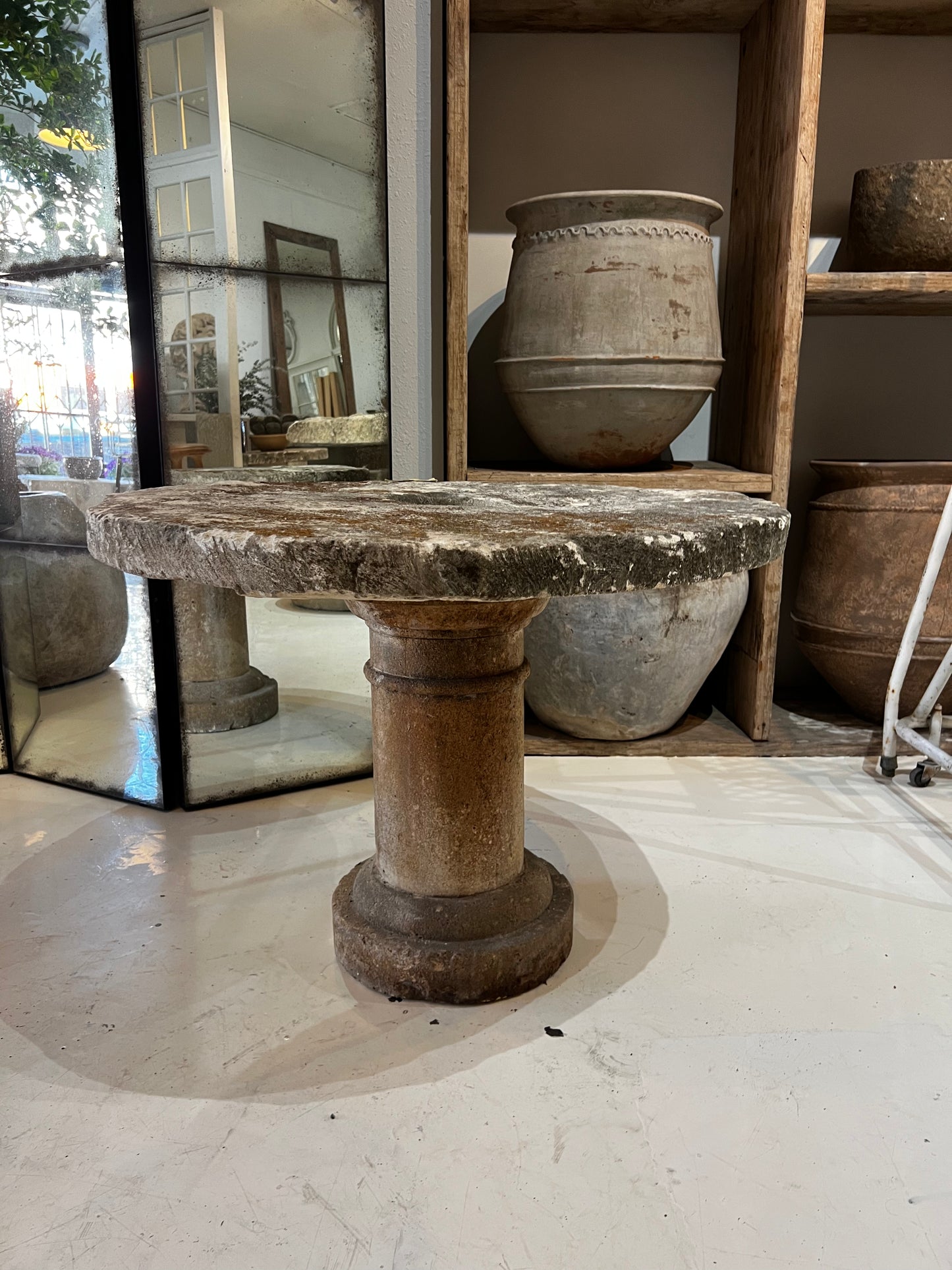 French Limestone Table