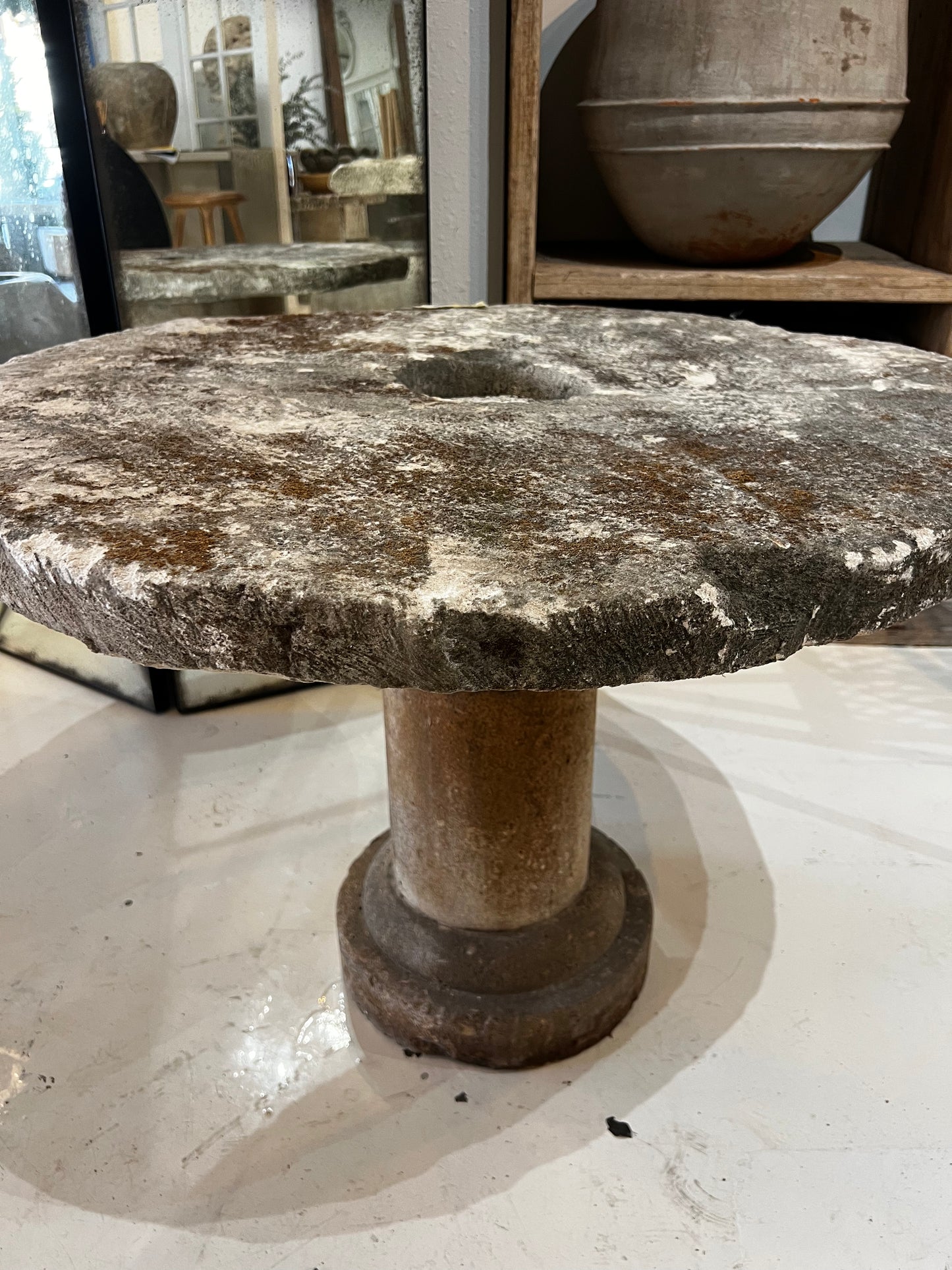 French Limestone Table