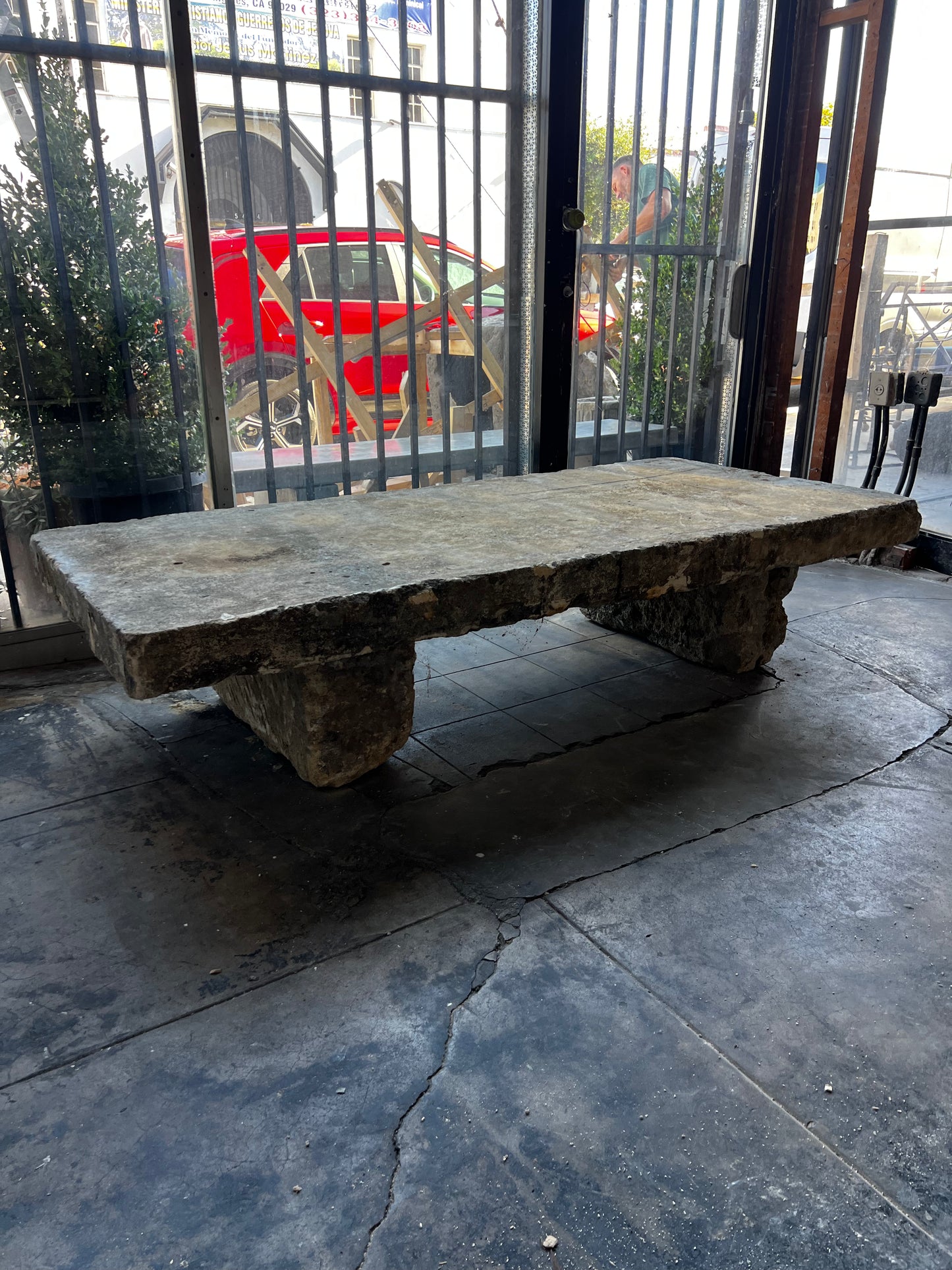 Limestone Lounge Table