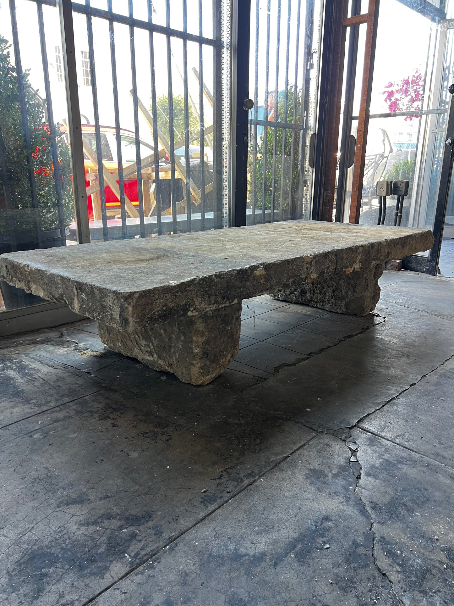 Limestone Lounge Table
