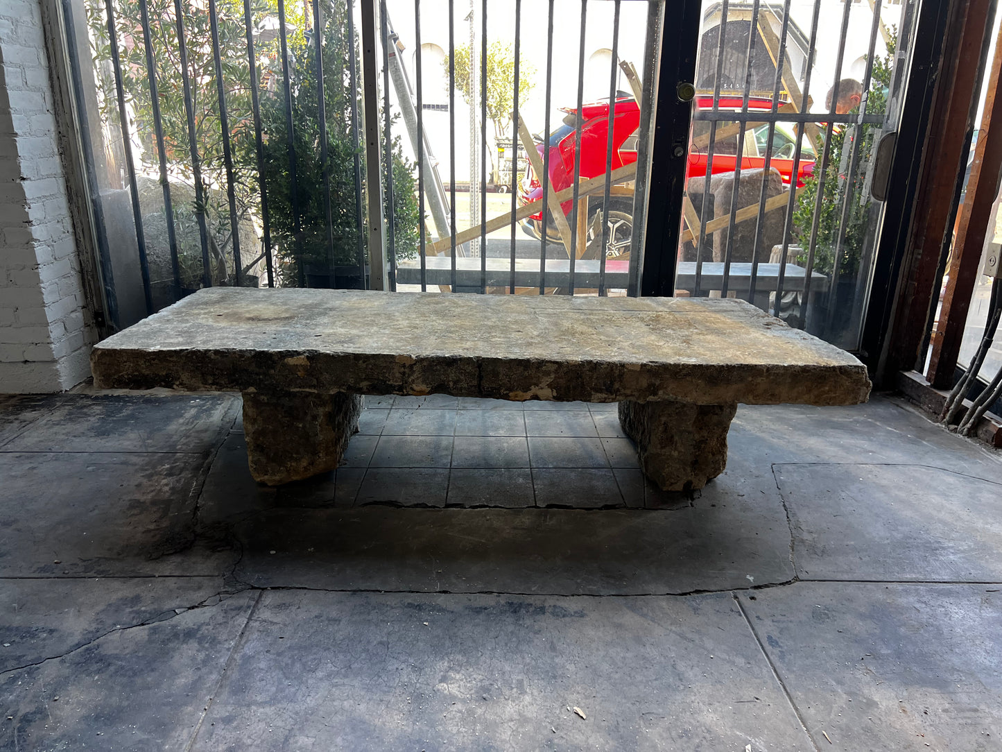 Limestone Lounge Table