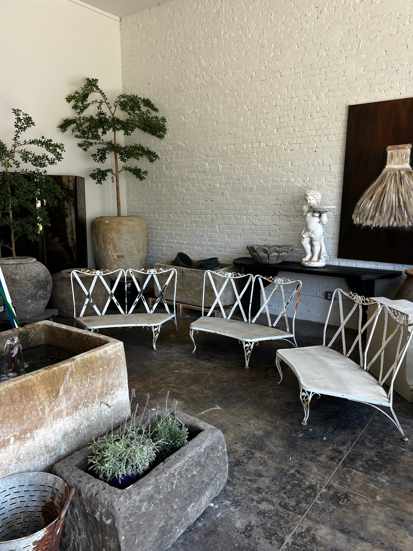 Russel Woodard Curved Patio Set