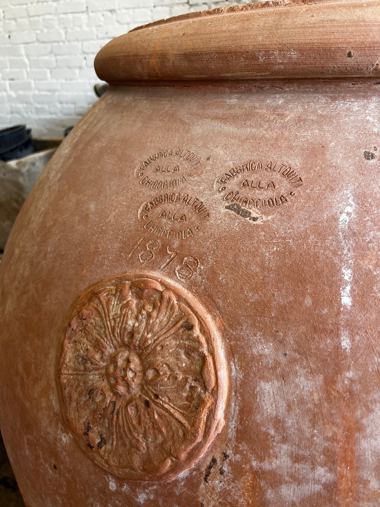 Authentic XL sized Toscani jars, ITALY