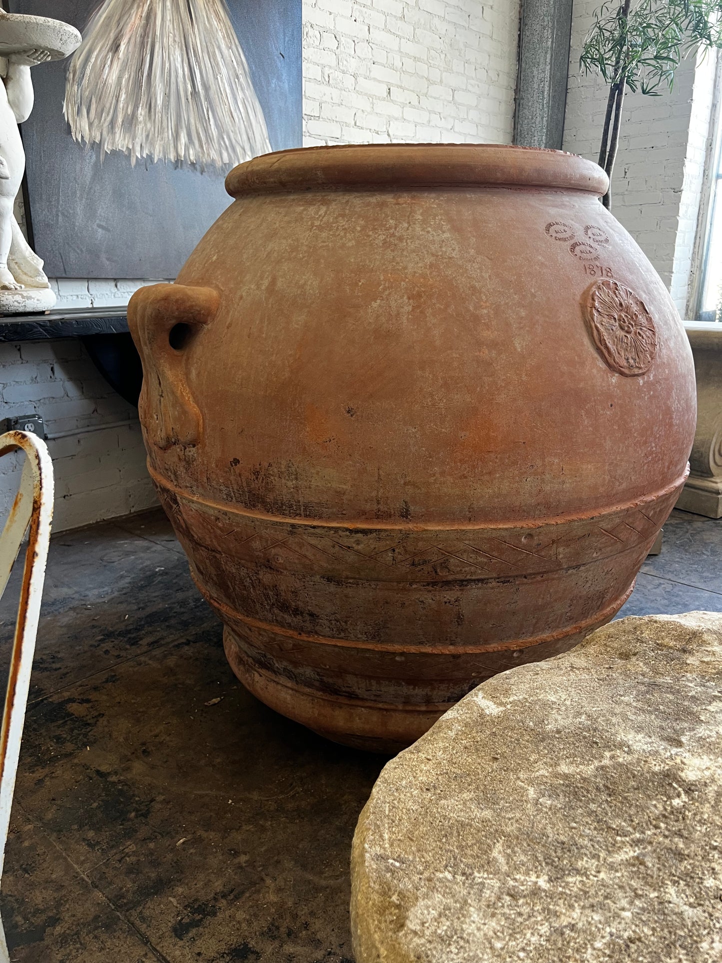 Authentic XL sized Toscani jars, ITALY