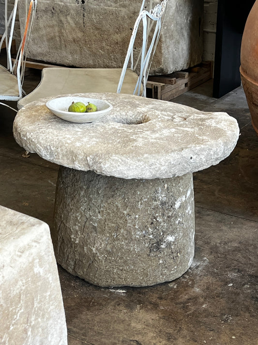 Limestone coffee table , Side Table.