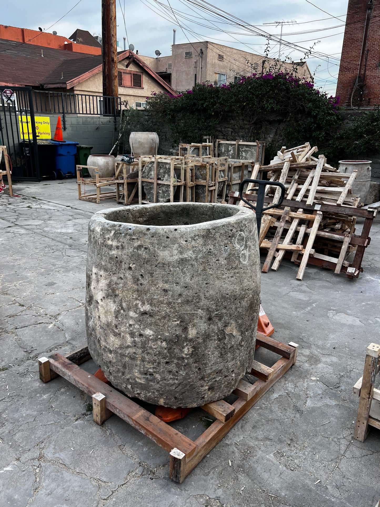 Limestone Pot, 2x-large
