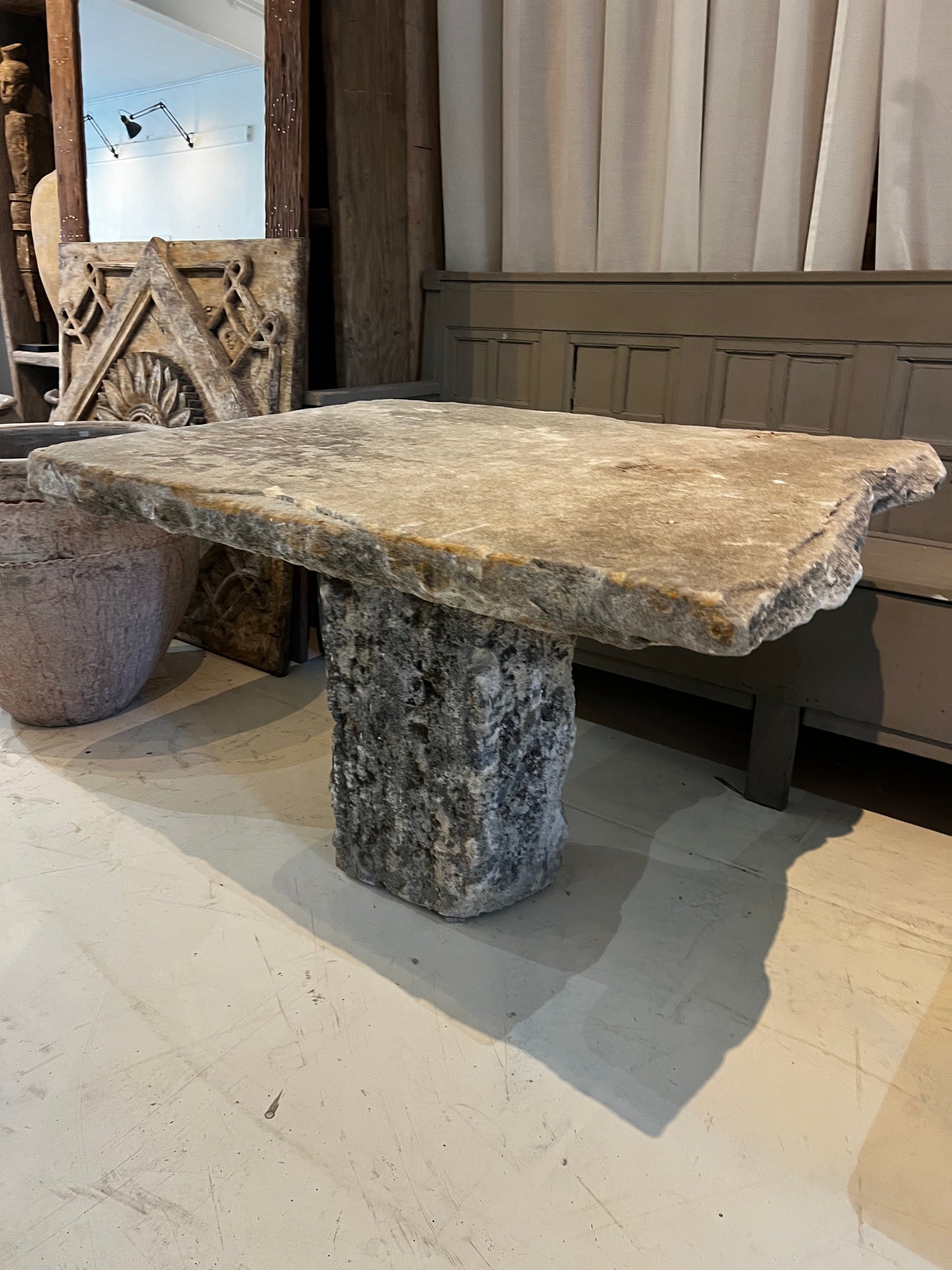 Limestone Table