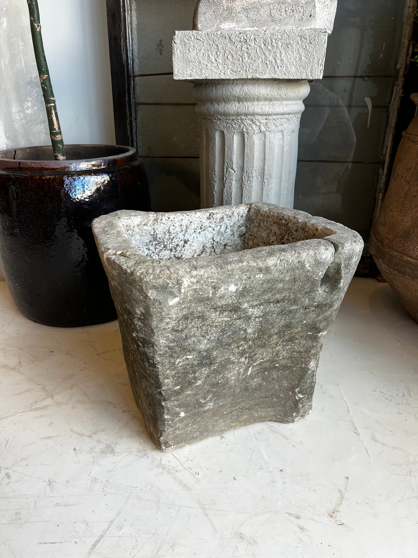 Limestone, square, small