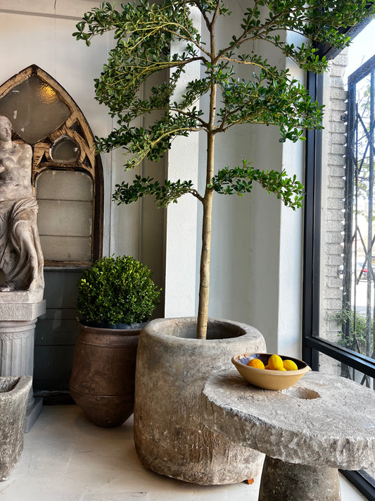 Limestone Pot, large