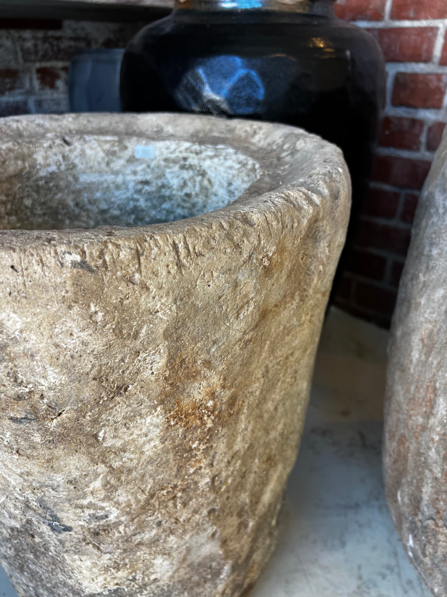 Limestone Pot, small