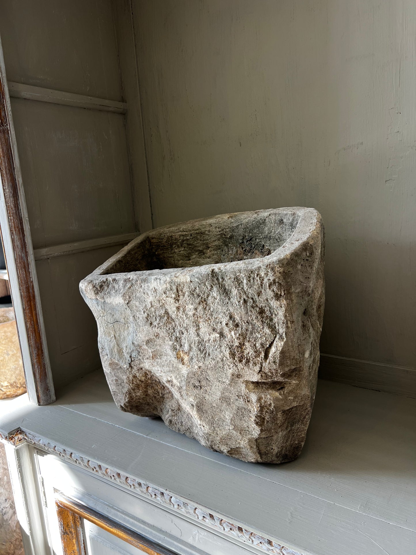 Limestone, rectangular, small