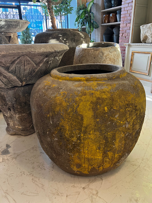 Mudari Pot, easter yellow