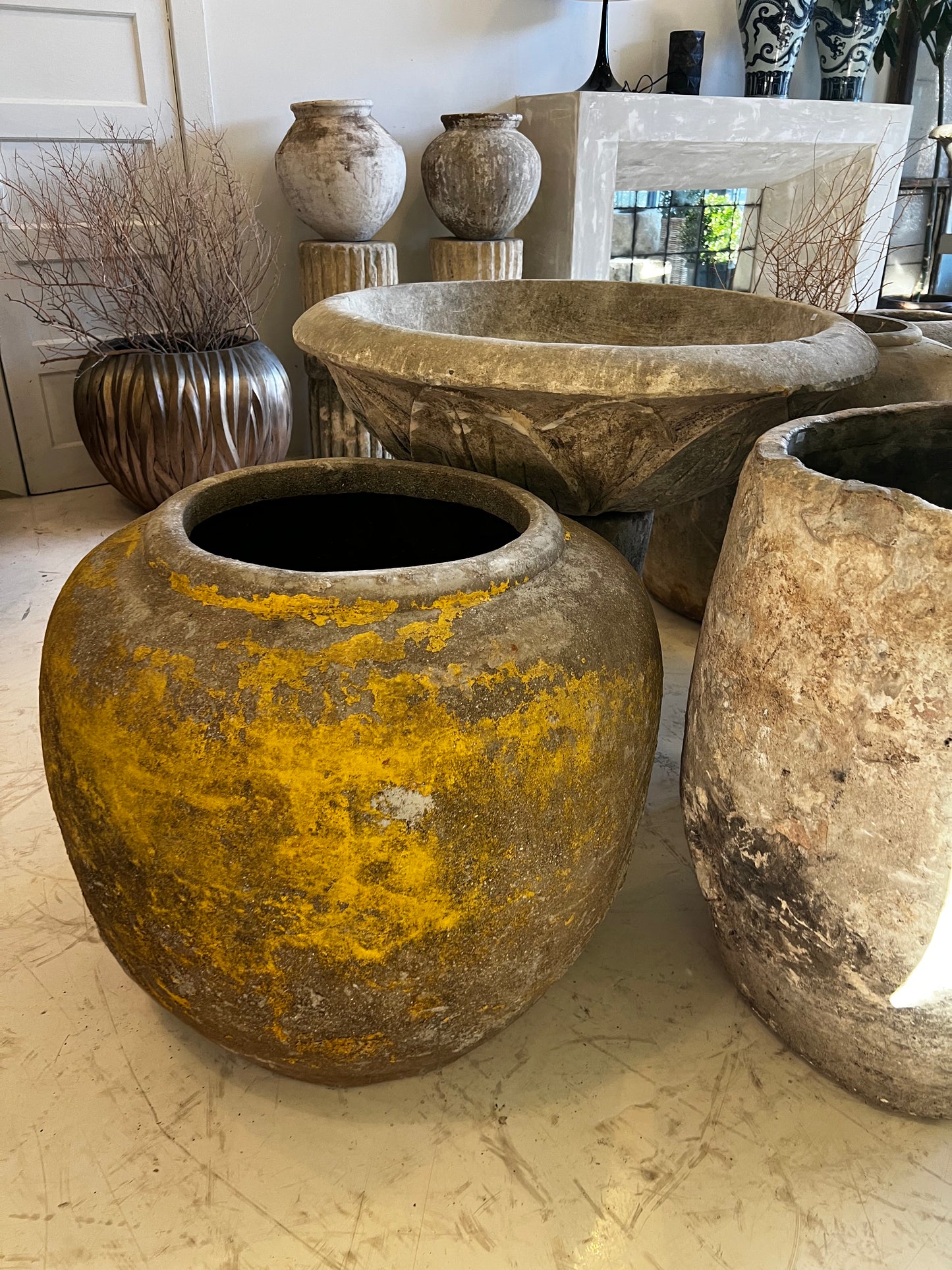 Mudari Pot, easter yellow