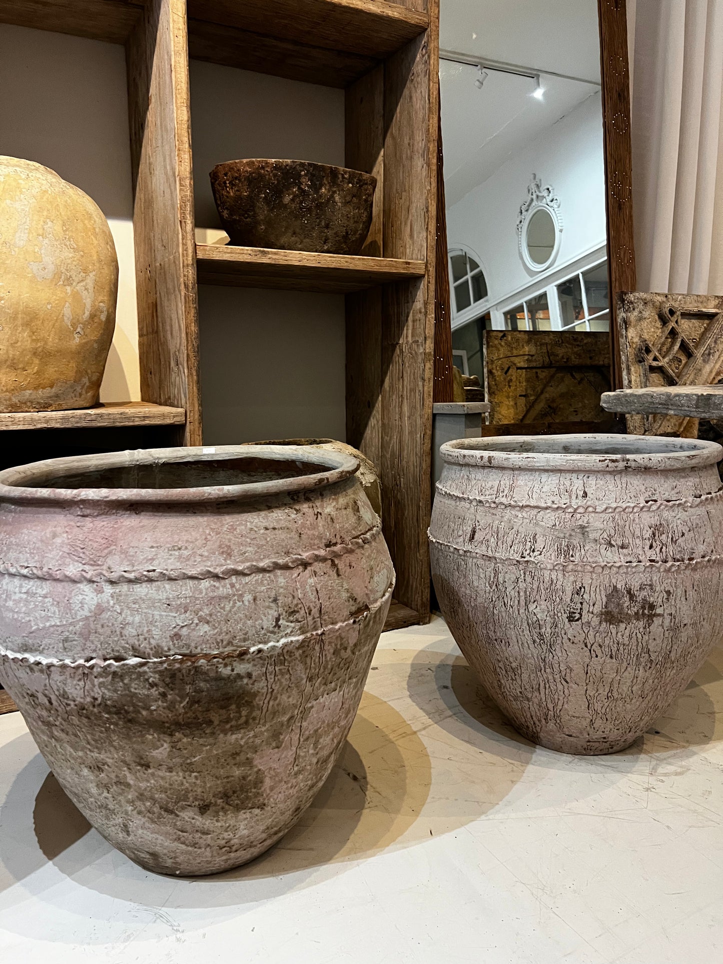 Java Pot, grace-rose, large