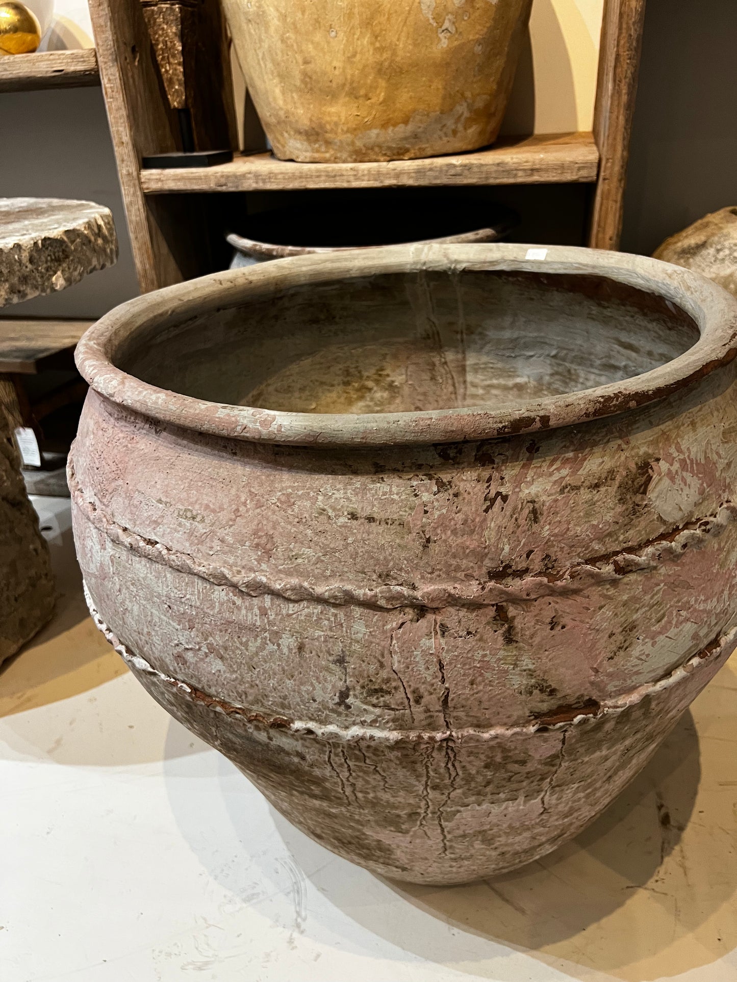 Java Pot, grace-rose, large