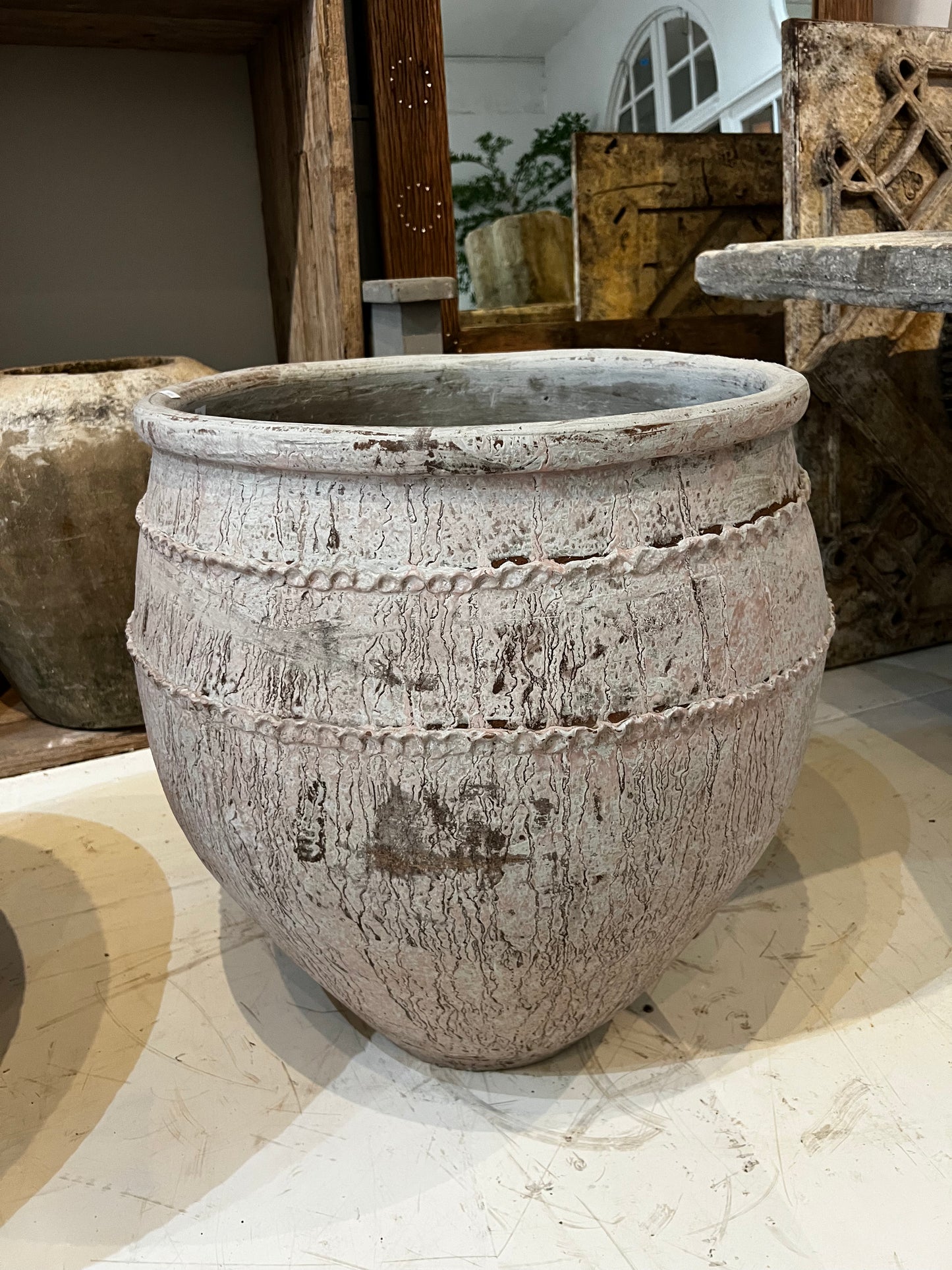 Java Pot, grace-rose, large