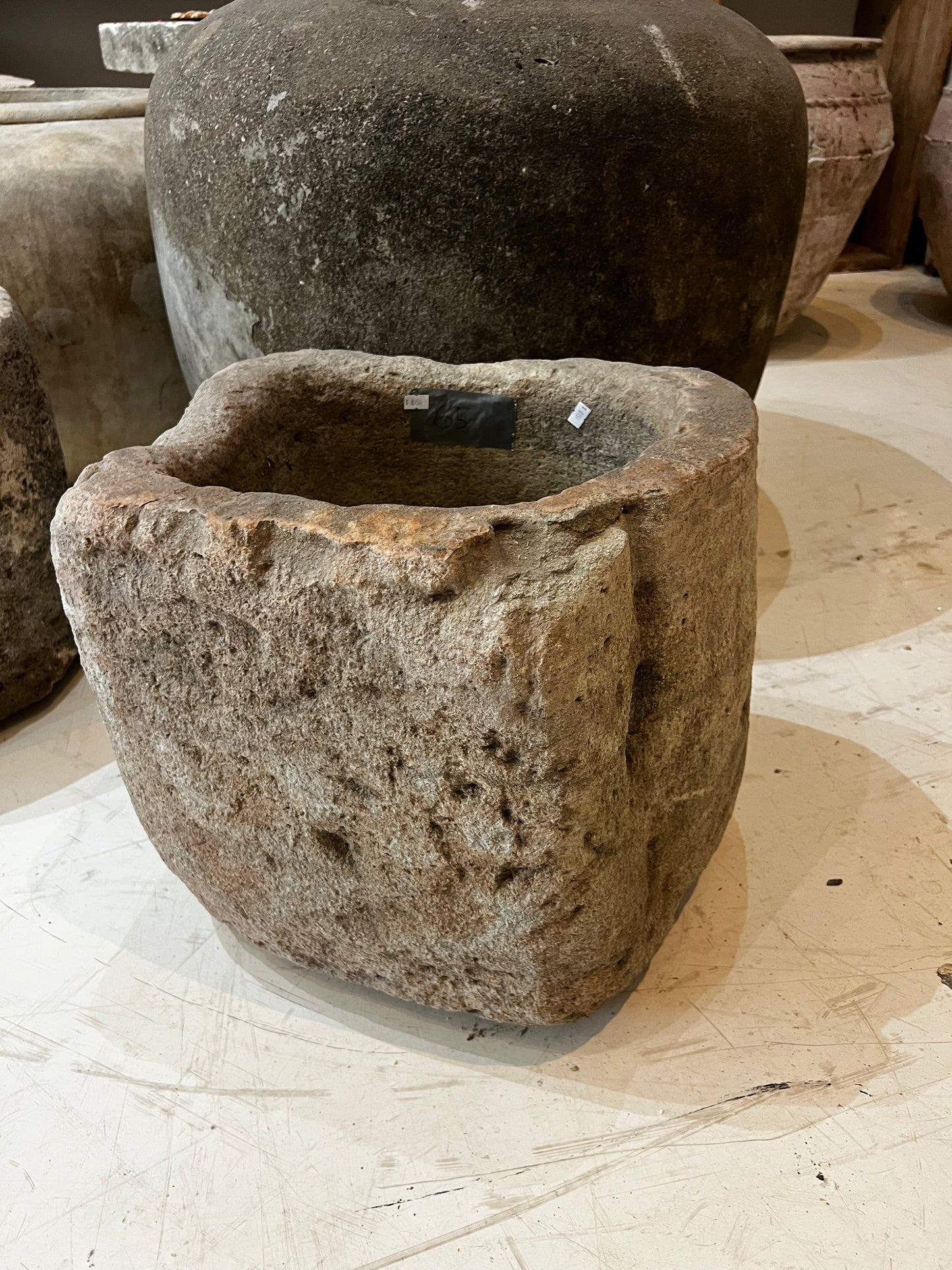 Limestone Pot, small