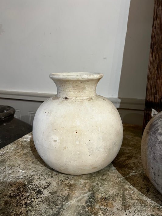 Vase, beige creme
