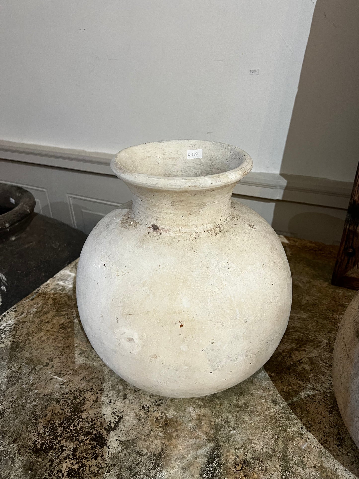 Vase, beige creme