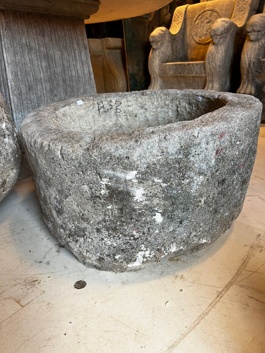 Limestone Pot, medium